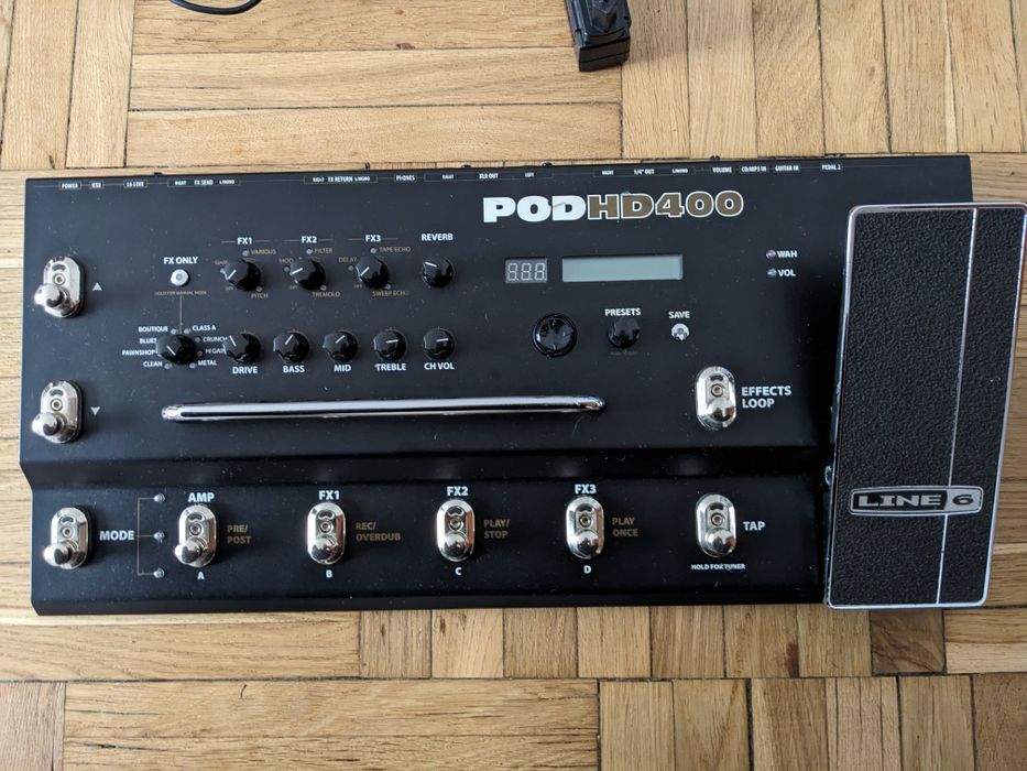 Гітарний процесор Line 6 POD HD400