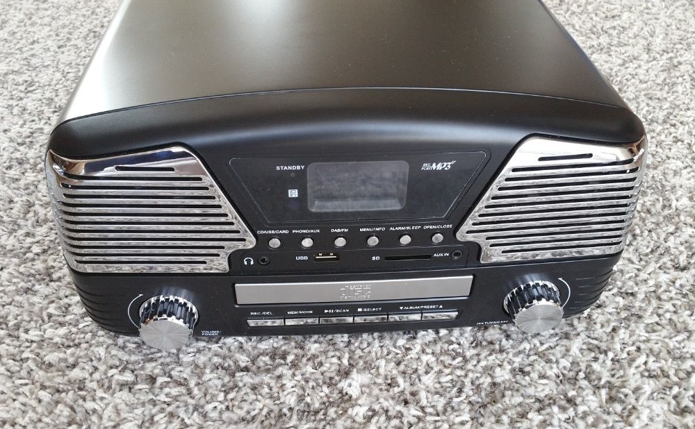 Radio, CD, gramofon NOWY retro