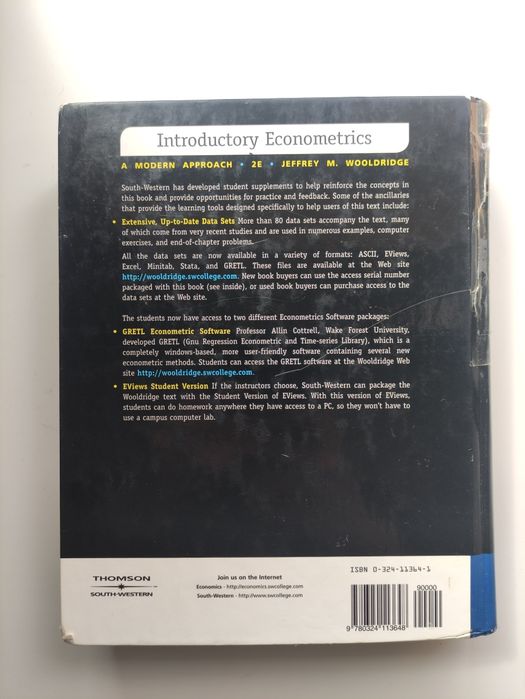 Introductory Econometrics- A Modern Approach- Jeffrey Wooldridge
