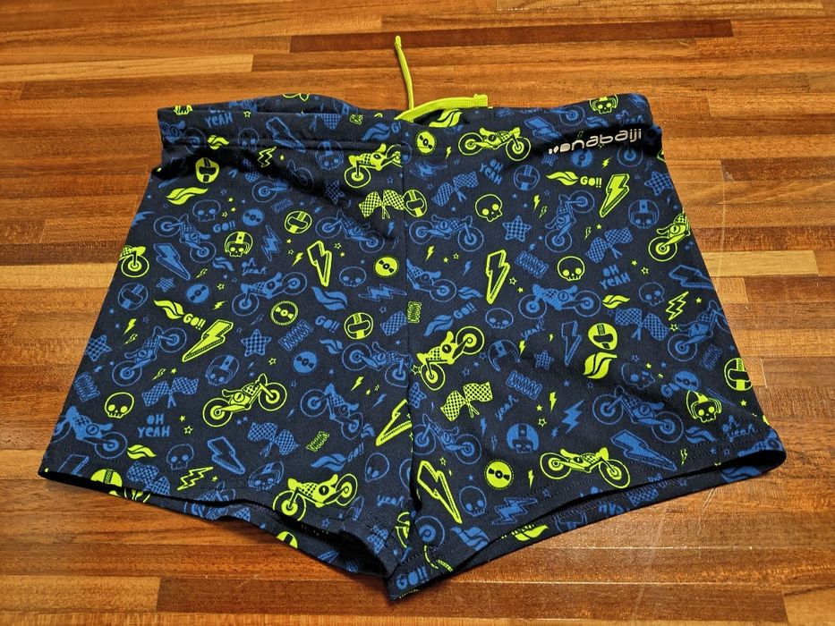 Kąpielówki chłopięce 116 cm nowe Nabaji Decathlon jak nowe