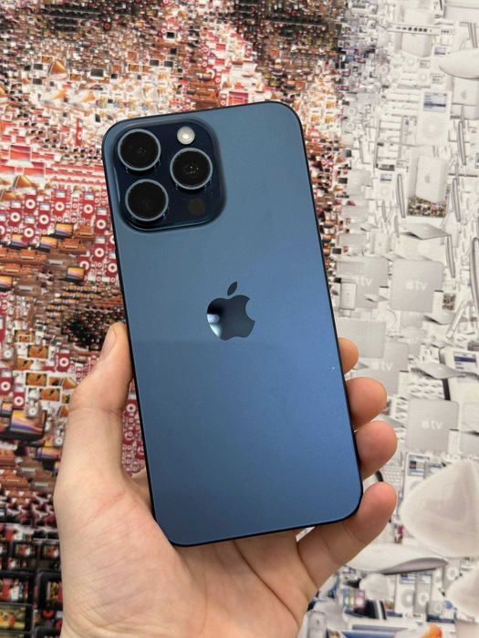 iPhone 15 Pro Max 256GB Blue Titanium ГАРАНТІЯ 6 Місяців МАГАЗИН айфон