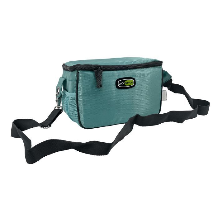 torba lunchowa kamai gio style na ramię, pastelowa zieleń, pojemność7l