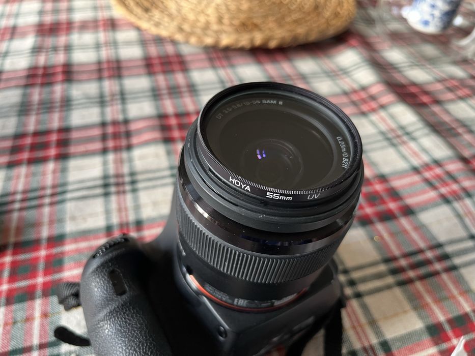 Sony Alpha 58 + akcesoria + dodatkowy obiektyw Sigma