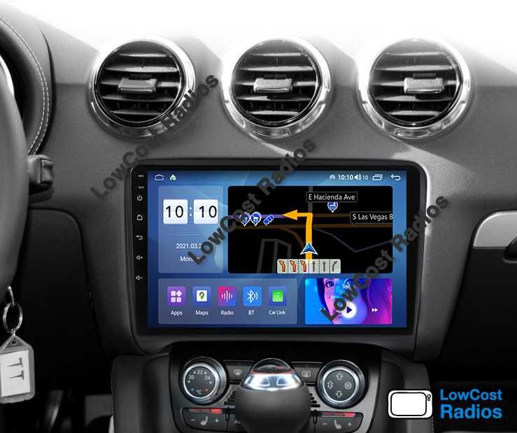 Auto Rádio ANDROID - AUDI TT (2006 a 2014) | 9'' GPS BT USB APPS WIFI | CARPLAY • ANDROID AUTO