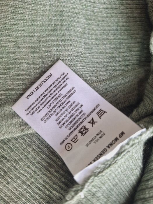 Sweter bluzka termiczna wełniana Marie Philippe merino wool wool wełna