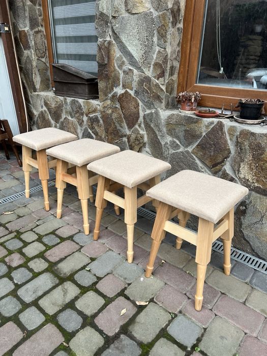 Табуретки деревяні від виробника в наявності та під замовлення !