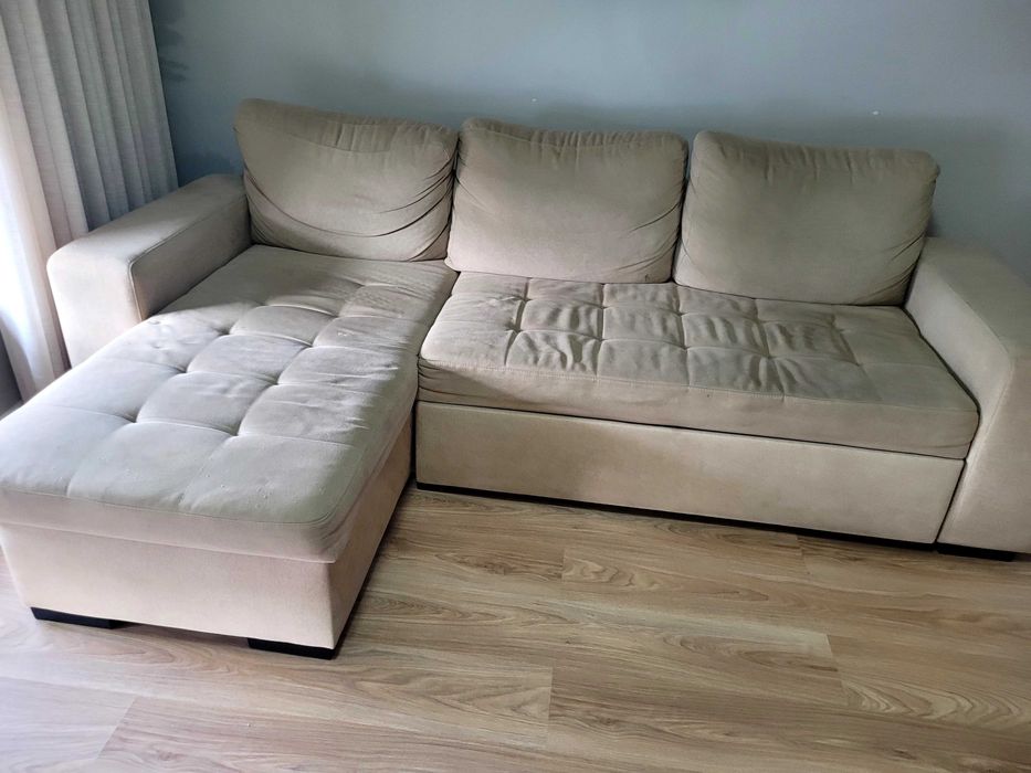 Sofá + mesa com 6 cadeiras+ rack sala e um aparador hall de entrada