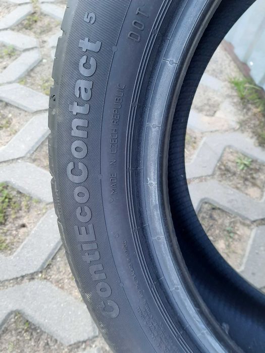 2x Opony letnie 185/50R16 Continental ContiEcoContact 5 / 6mm