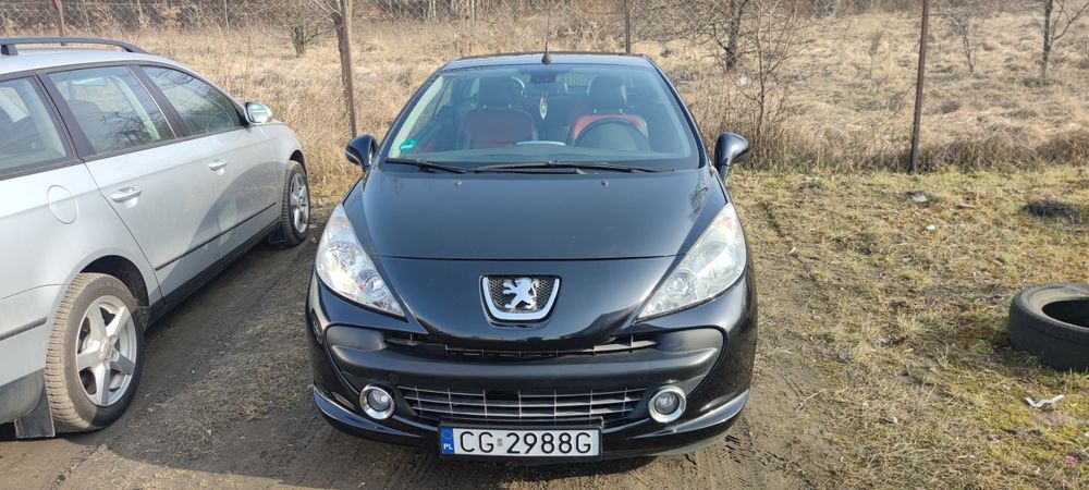 PEUGEOT 207 CC  2007r CABRIO zarejestrowany,zadbany