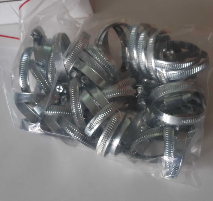 Caixa 50 Abraçadeiras Metálicas 32-50mm tipo Alemão W1 Novas