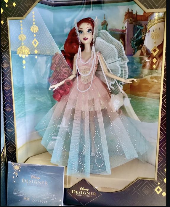 Kolekcjonerska limitowana lalka Ariel