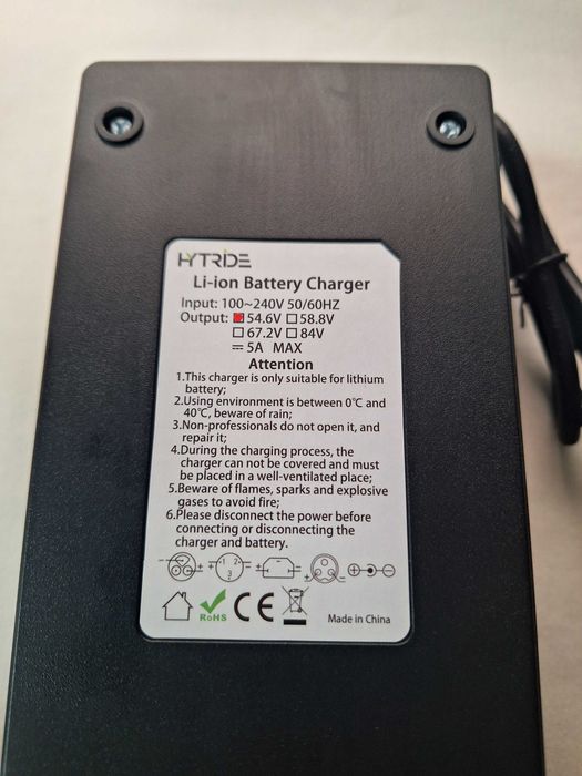 Зарядное устройство 48V 5A для электровелосипеда.скутера.самоката