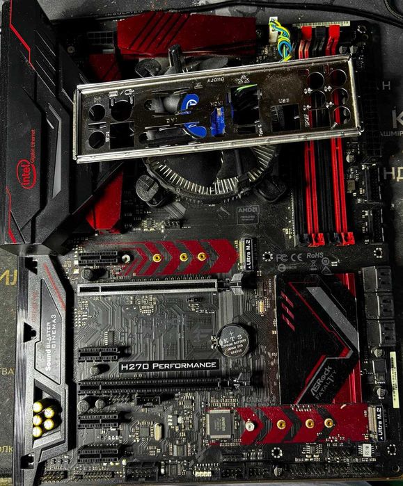 Мат плата ASRock Fatal1ty H270 Performance s1151, Intel H270, PCI-Ex16