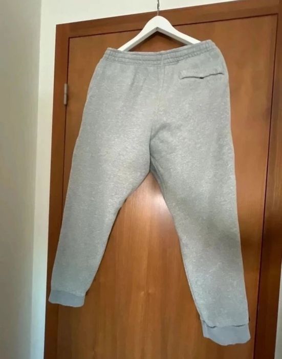 Calças de fato de treino Nike cinzentas