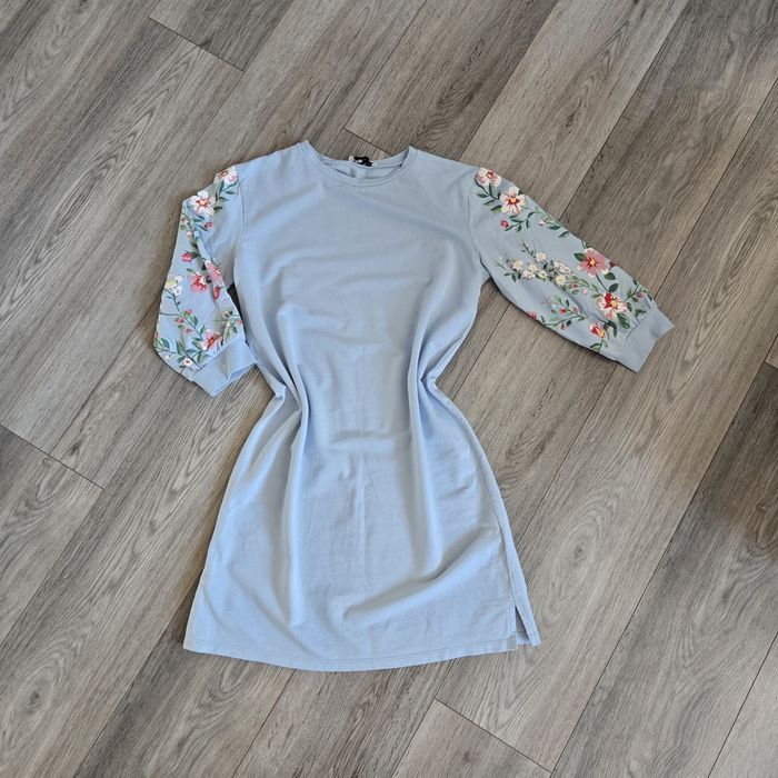 Dresowa sukienka baby blue XS/S FBsister