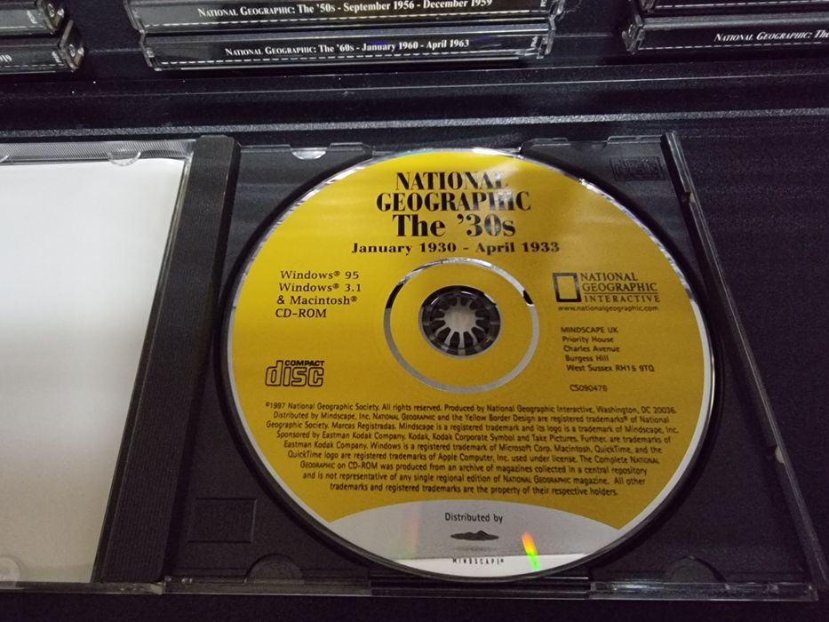 National Geographic 1988 até 1996