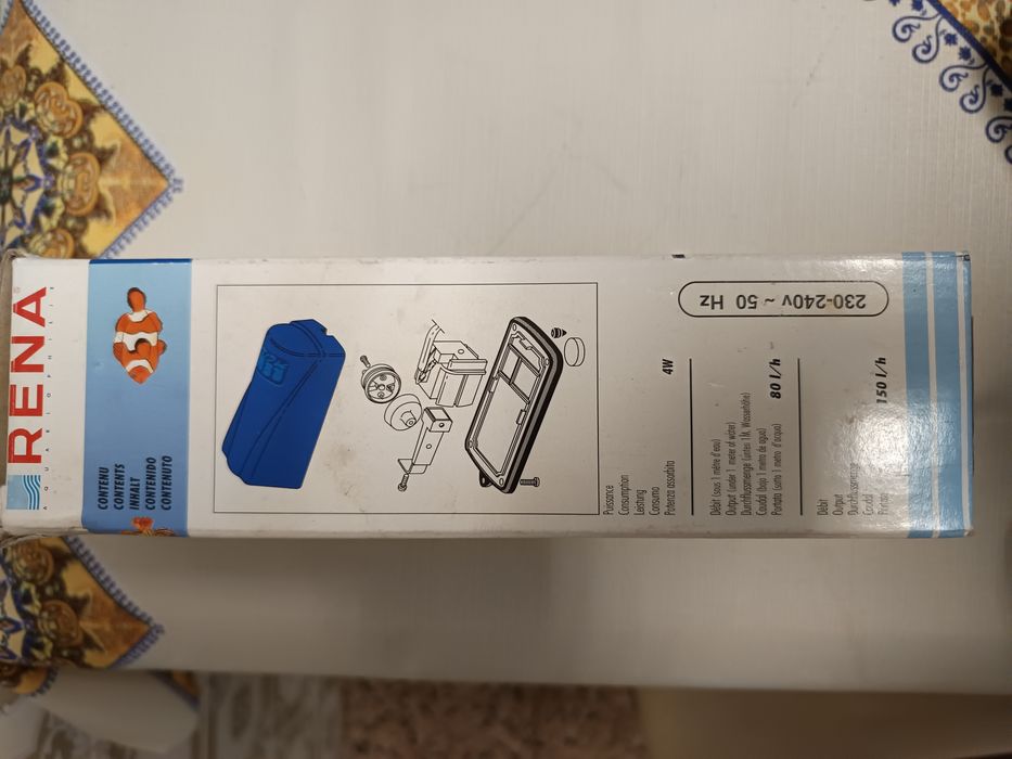 Bomba de ar ajustável para aquário