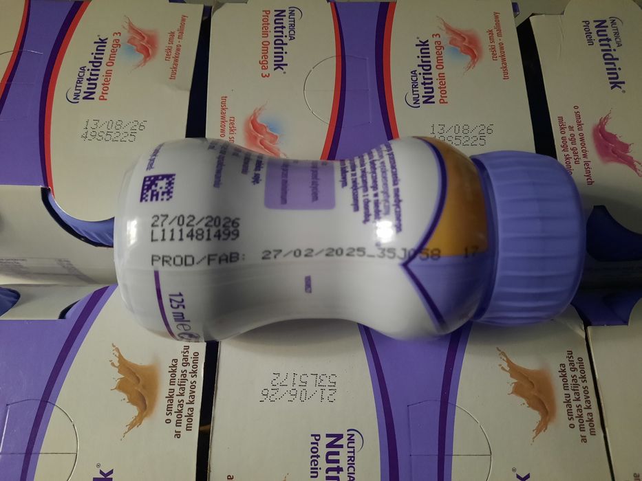 Nutridrinki rózne smaki