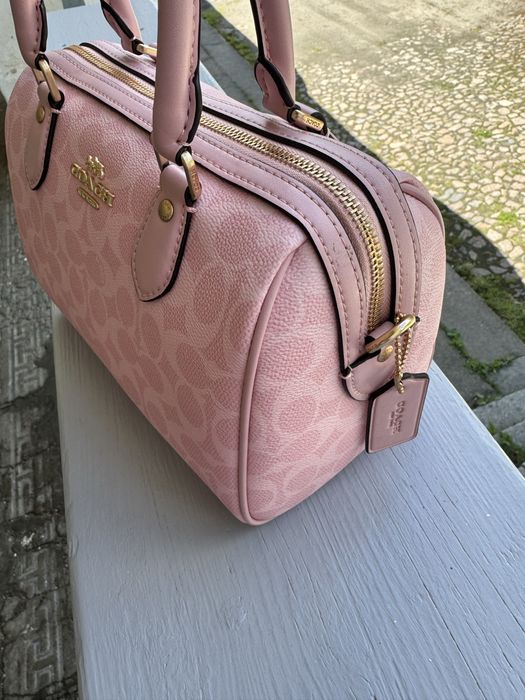 Сумка coach pink , оригинал