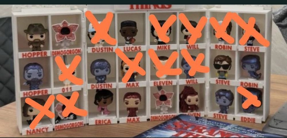 Фигурки Stranger Things(ОСД).Продажа/Обмен
