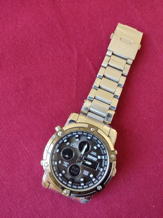 Чоловічий годинник SKMEI silver