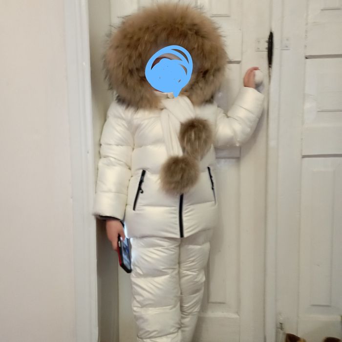Зимовий костюм для дівчинки