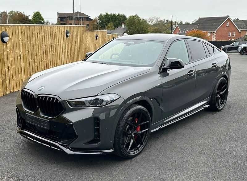 Тюнинг обвес BMW X6 G06 (2023+) сплиттер губа пороги диффузор спойлер