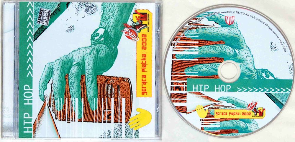 (CD) VA - Gorąca Piątka 2002 - Hip Hop s.BDB
