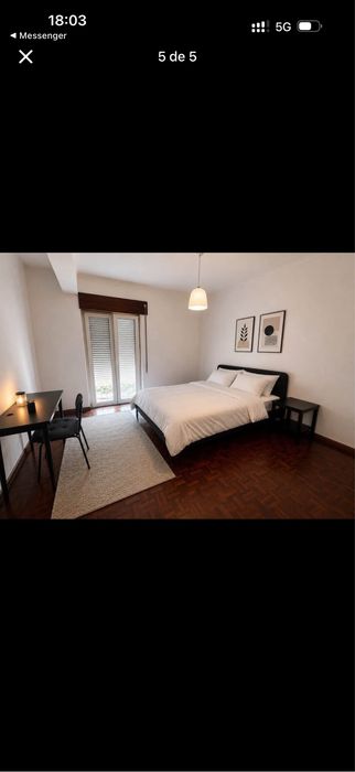 Quarto cama casal m/f