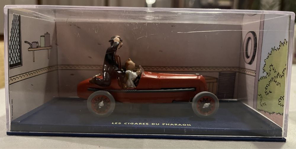 Tintin carro miniatira 1:43