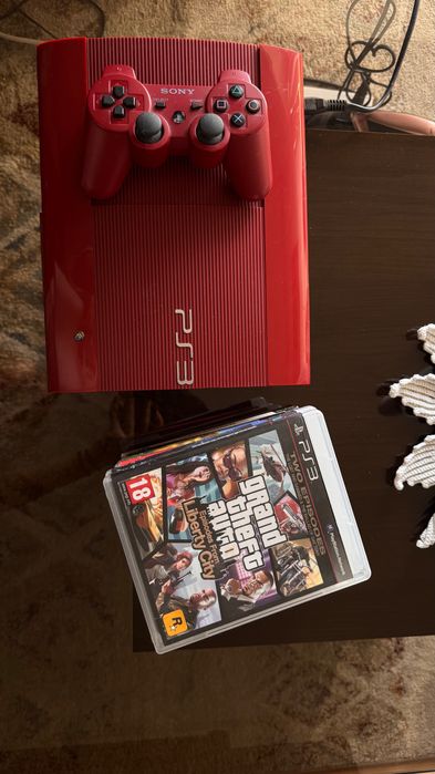 PlayStation 3 com 8 jogos