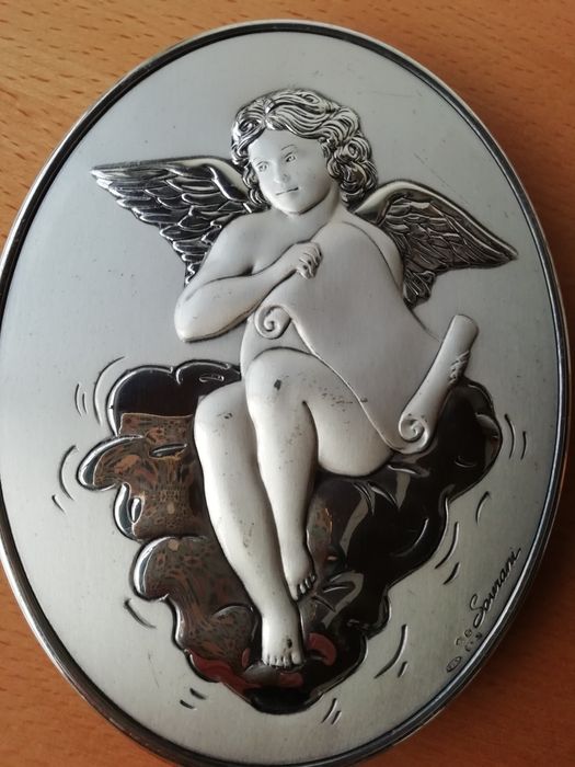 Medalha em prata da "Sovrani".