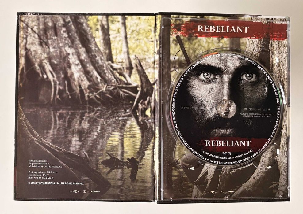 Rebeliant DVD Film Dramat Lektor Polski Matthew McConaughey