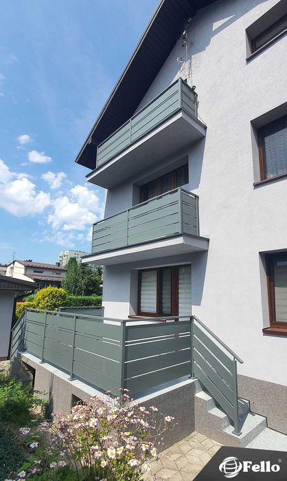 Balustrada SOLID Barierka Nowoczesna taras balkon montaż wysyłka