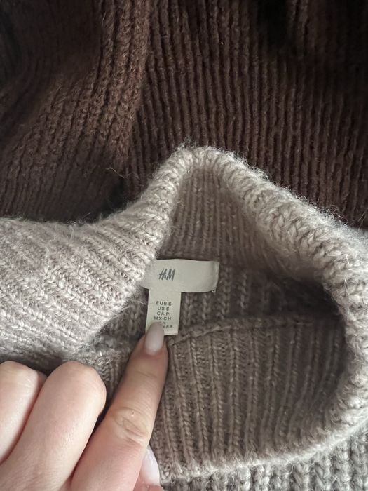 Zestaw zimowych swetrów H&M Zara Sinsay S/M 5 sztuk