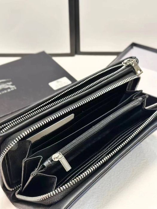 Мужской кожаный клатч барберри чоловічий шкіряний гаманець барбері