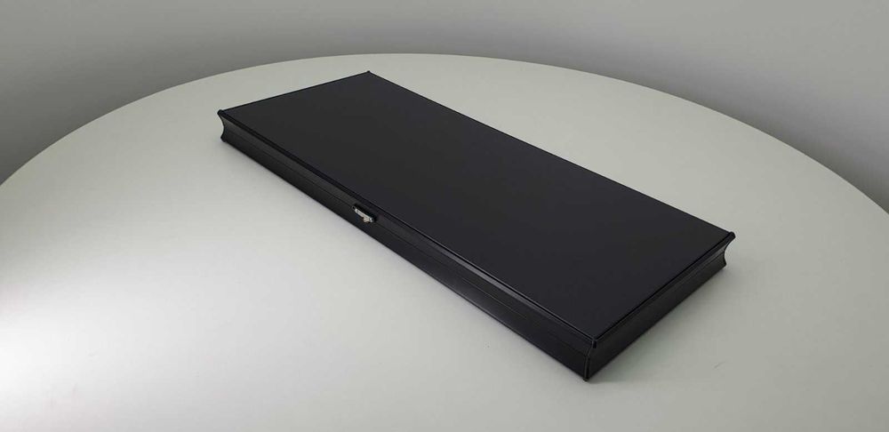 Нарды Стекло Черные хай-тек с алюминиевым бортом и стеклом!