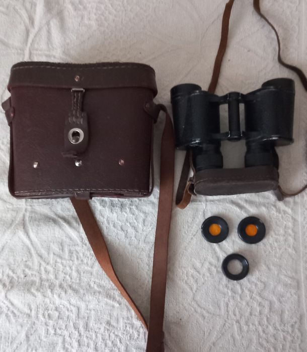 Бинокль Б8М×30, Армейский, Сетка. СССР. КОМЗ.