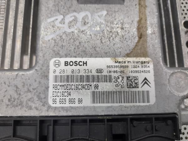 Centralina motor / ECU PEUGEOT 3008 I (0U_)