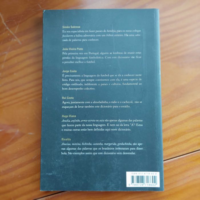 Luís Miguel Pereira - Dicionário do Futebol: Manual do Adepto