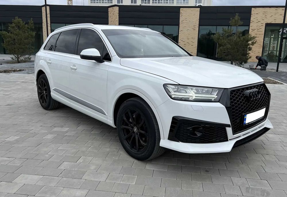 передний бампер audi q7 SQ7 4M 15-20 год стиль RSQ7 бампер 4m