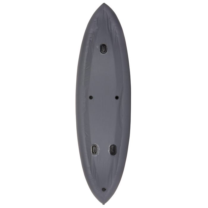 Canoa kayak insuflável 2 lugares - Tribord 100+ Amarelo