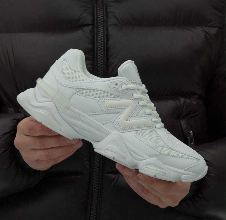 New Balance 9060 Triple White