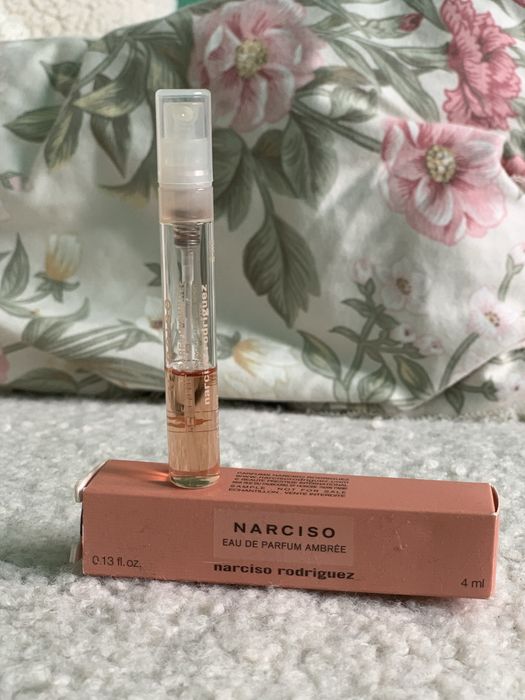 Парфуми в мініатюрі Mancera Amber&Roses та Narciso eau de parfum ambree (мініатюри)