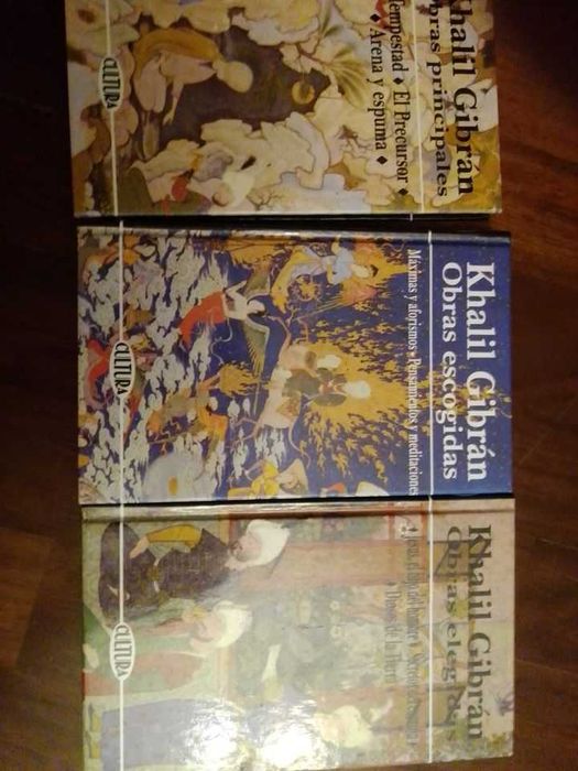 Kalil Gibran "Obras elegidas", "Obras principais" e "obras escolhidas"