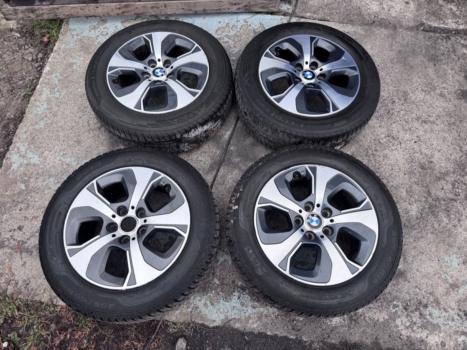 BMW 2 f45 5x112 czujniki kola opony zima felgi 16stki
