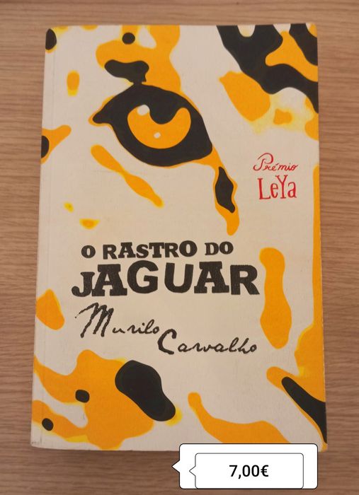 O RASTRO DO JAGUAR / Murilo Carvalho - portes incluídos