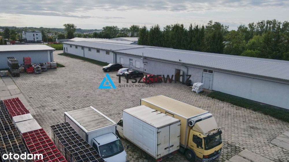 Obiekt magazynowo - biurowy z dużą działką