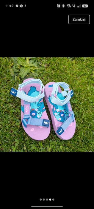 Sandały stitch wkładka 19