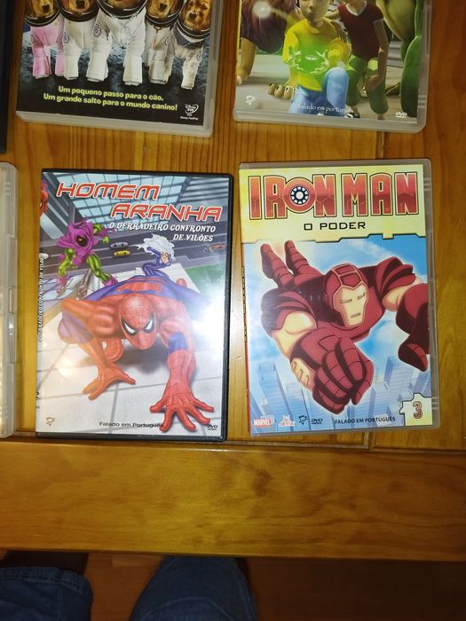 Lote de 12 DVDs animados